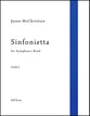 Sinfonietta Concert Band sheet music cover